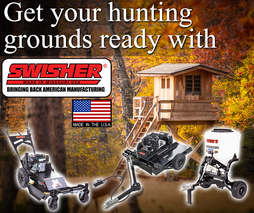 SwisherBrand's tweet image. 🌲🦌 Hunting season is here—make sure your grounds are ready with Swisher Outdoor Power Equipment. Built tough, made in the USA, and designed to get the job done right. 💪🇺🇸
#HuntingPrep #OutdoorPowerEquipment #AmericanMade