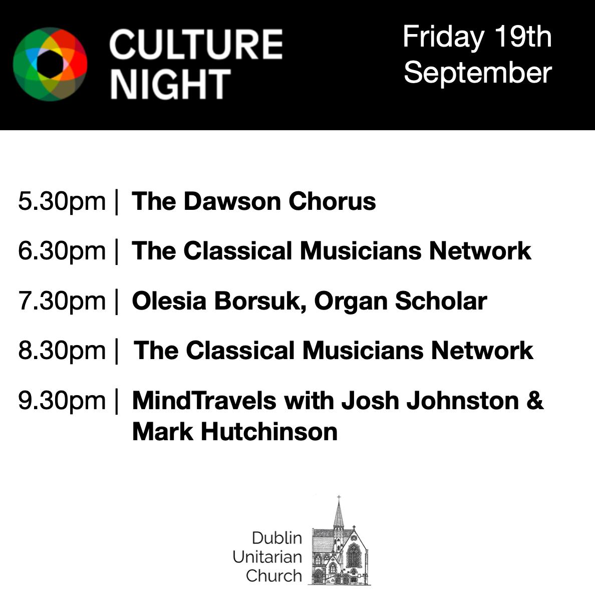 MindTravels (@mindtravelsrefl) on Twitter photo We are looking forward to creating meditations, reflections & attentions in <a href="/dublinunitarian/">Dublin Unitarians</a> for <a href="/CultureNightDub/">Culture Night Dublin</a> tomorrow evening.  We're on at 9.30pm but there's a lovely programme in the church all evening.  Admission free. We are looking forward to creating meditations, reflections & attentions in <a href="/dublinunitarian/">Dublin Unitarians</a> for <a href="/CultureNightDub/">Culture Night Dublin</a> tomorrow evening.  We're on at 9.30pm but there's a lovely programme in the church all evening.  Admission free.
