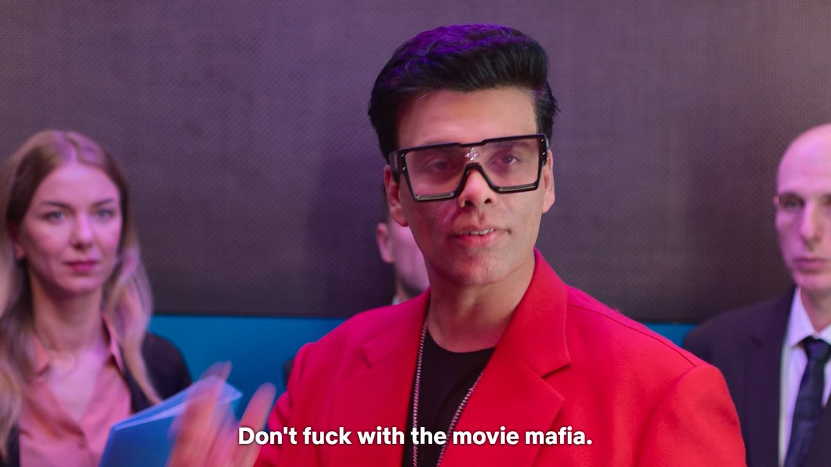 AwaaraHoon's tweet photo. Movie Mafia Karan Johar 😭 #TheBadsOfBollywood https://t.co/Uf3wyh6iGw