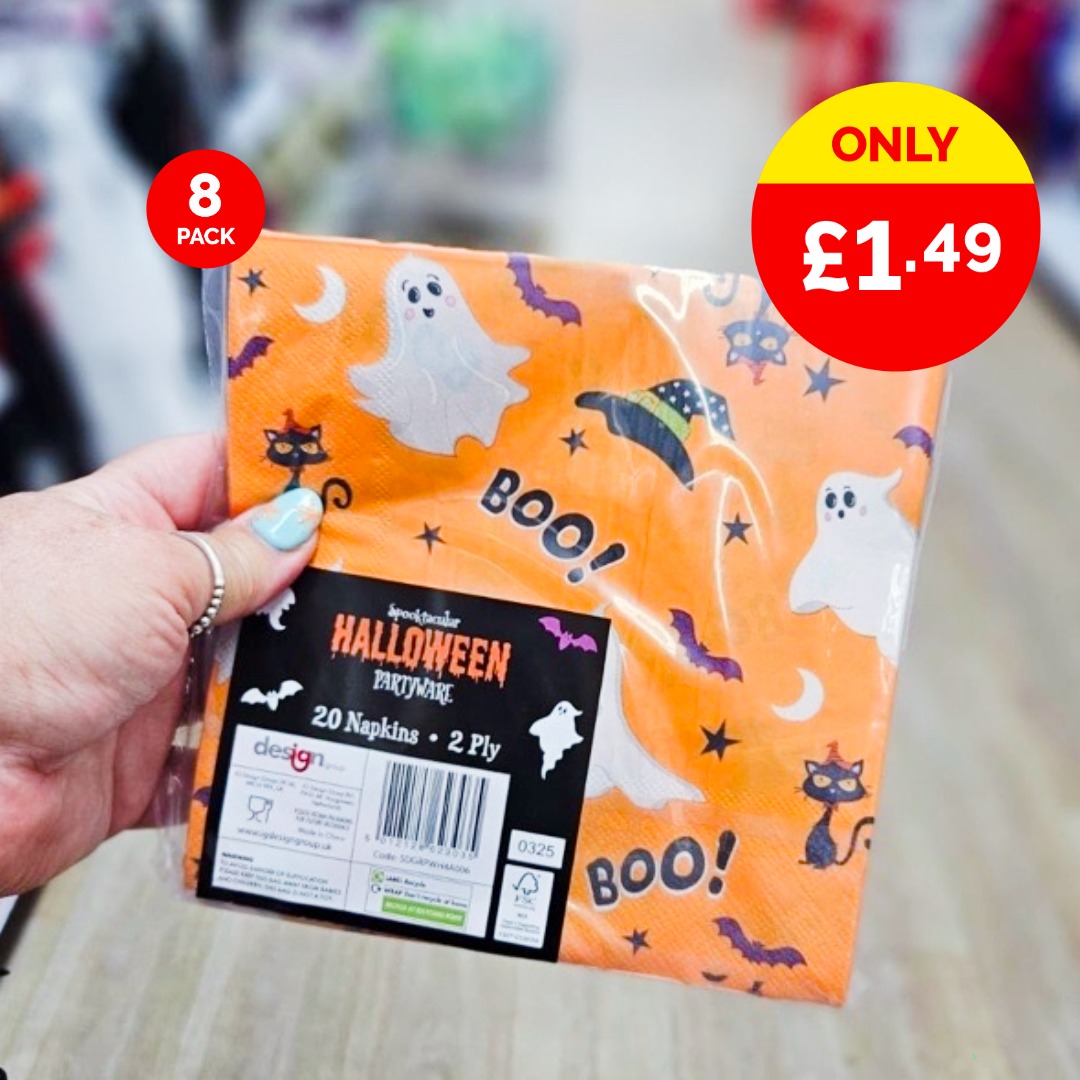 Poundstretcher1's tweet image. Planning a Halloween party? Stock up on our spooky themed disposable tableware at your local Poundstretcher🎃

 #disposabletableware #halloween #halloweenparty #homedecor
