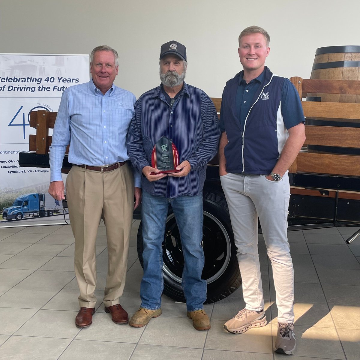 CEIOHIO's tweet image. This Driver Appreciation Week, we are proud to recognize long-time OTR driver Frank Larger for earning one million consecutive safe miles. A 24-year-veteran of CE, Frank joins over 50 CE drivers who have driven 1 million miles at the company without an accident. Congratulation!