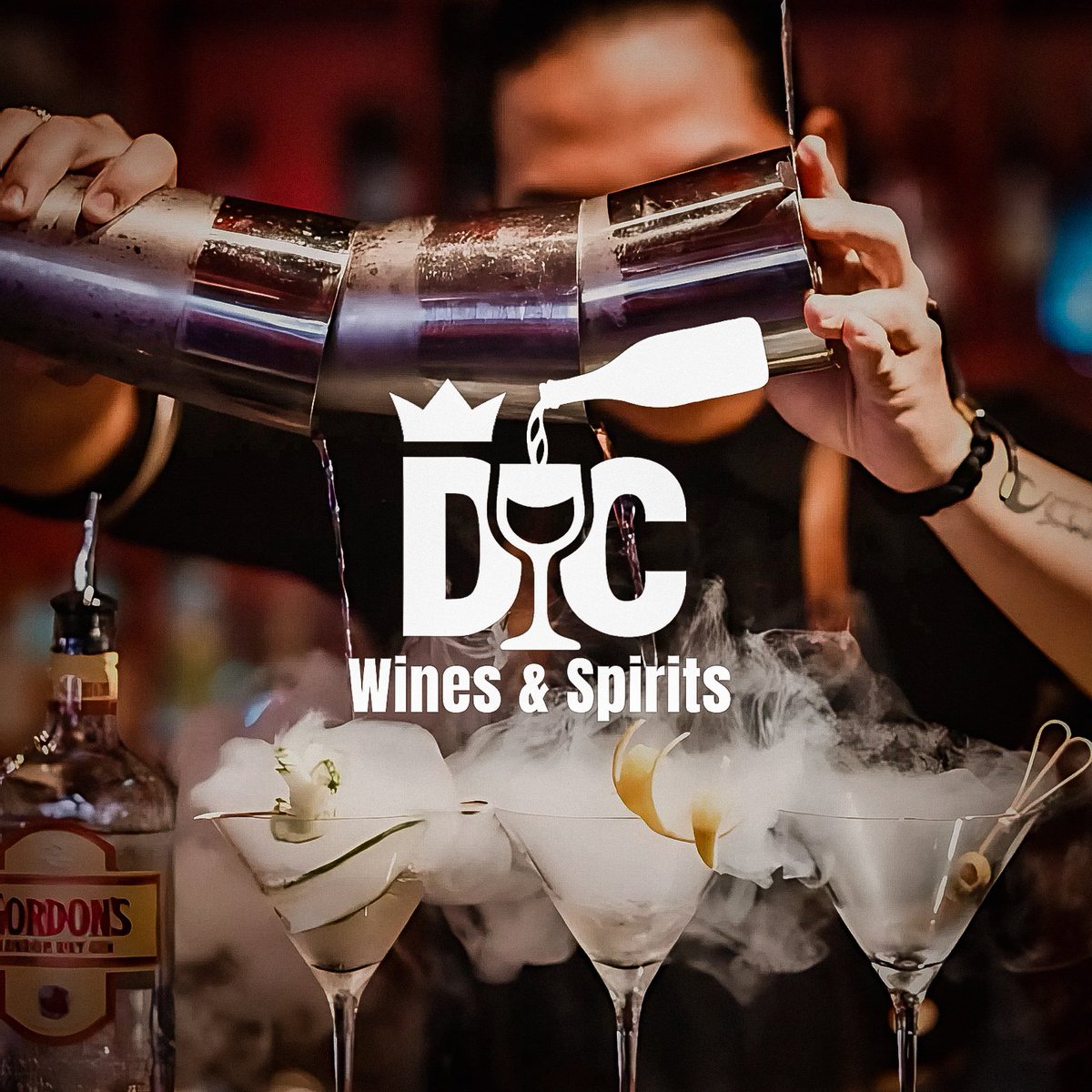 progressodey1's tweet image. A Logo Concept For A Wine and Spirits Vendor Brand .....❤❤❤