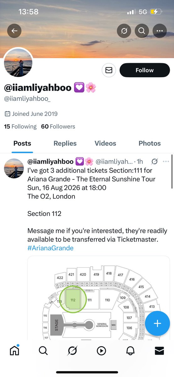 NicoCastro0's tweet photo. Please report this account for scamming! They are fake and are not selling tickets!! https://t.co/ENISAHcLG4