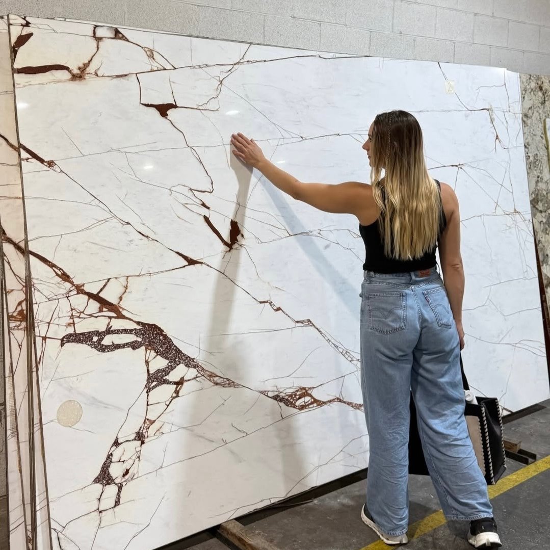 PacShore's tweet photo. Let's talk about our selection of natural stone and premium surfaces. We have hundreds of options for you to choose from. You can visit one of our 18 showrooms to find your perfect stone! Dive into design excellence today! https://t.co/39yQ2XG3DM