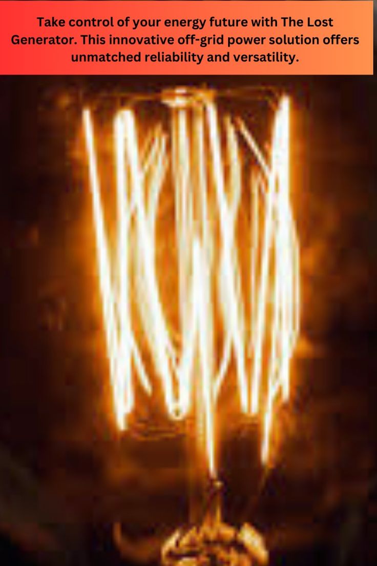 Olivia1473273's tweet image. ⚡ Cut the cord from high bills &amp;amp; unreliable grids.
The Lost Generator gives you a DIY blueprint to create clean, sustainable power no fuel, no solar panels, no stress. 🌍💡

#TheLostGenerator #EnergyFreedom

To know more - thelostgenearator.com