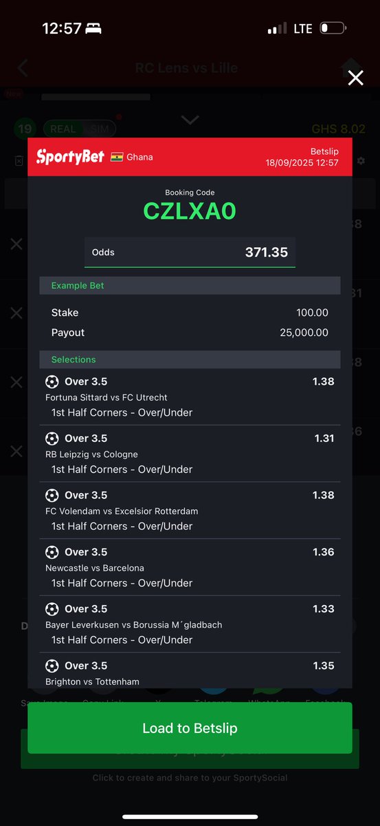 _THE_ORACLE_01's tweet image. CZLXA0 - 371 ODDS⚽️✅

𝐆𝐎𝐎𝐃 𝐋𝐔𝐂𝐊 𝐅𝐀𝐌  💪🎉🥂