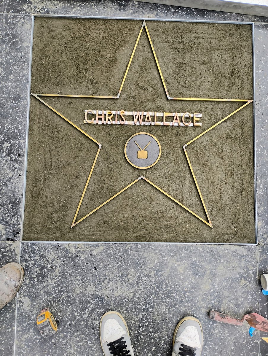 Rain or shine! Today is the day for a Chris Wallace’s star ceremony. Speakers will be Walk of Famers Arnold Schwarzenegger and Jay Leno!  Chris’s star is next to the star of his father Mike Wallace at 6253 Hollywood Blvd. 11:30 am Livestream.