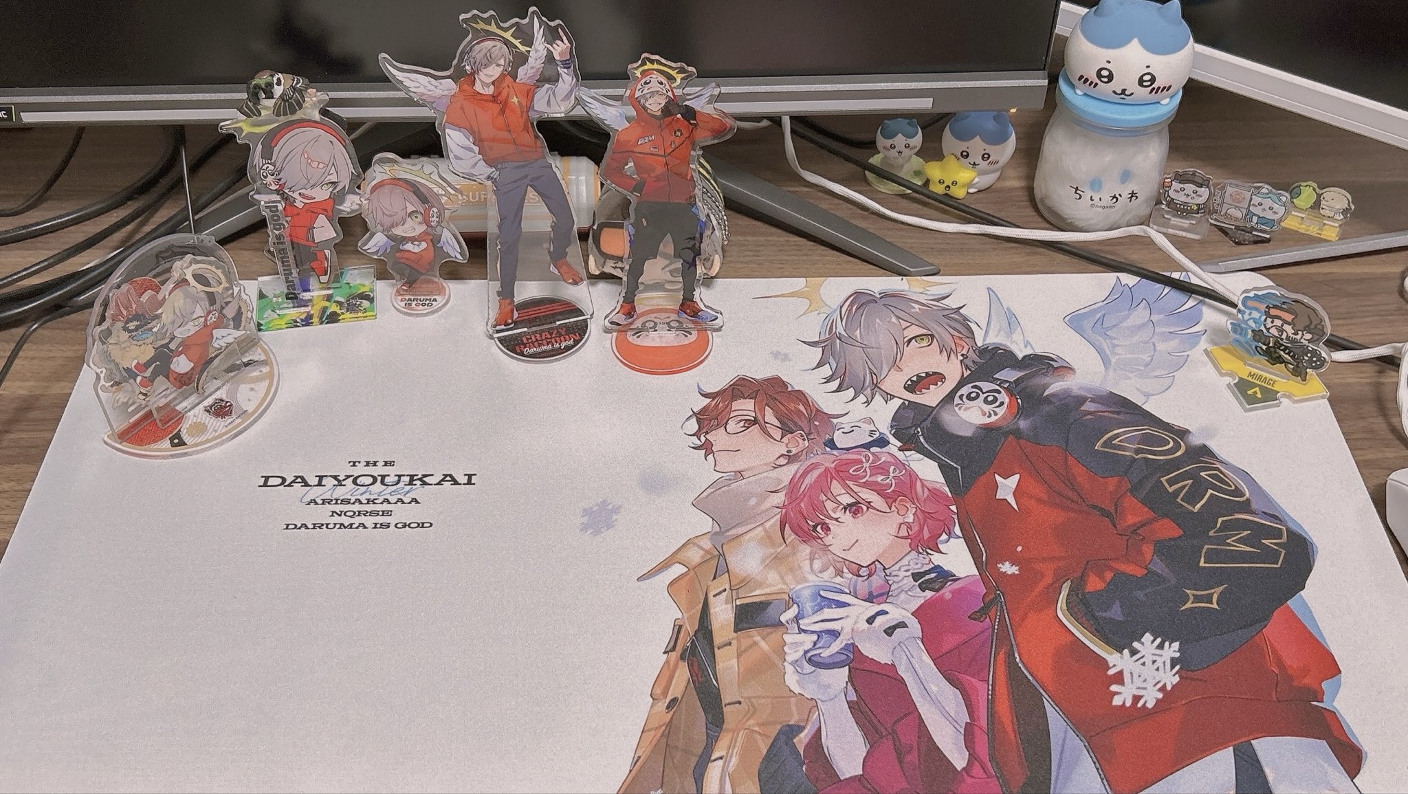 大妖怪 デスクマット A 大妖怪ローソンコラボ デスクマット デスク
