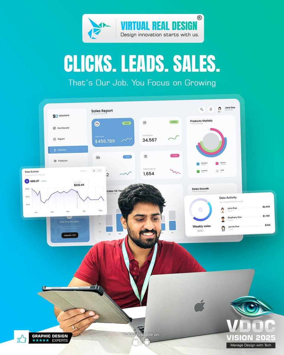VRD40's tweet image. Grow your business the smart way—leave the numbers to us. 
𝙍𝙚𝙖𝙙𝙮 𝙩𝙤 𝙨𝙘𝙖𝙡𝙚? 𝙇𝙚𝙩’𝙨 𝙩𝙖𝙡𝙠 — 𝘿𝙈 𝙪𝙨!

#VirtualRealDesign #VRD #digitalmarketing #marketing #socialmediamarketing #seo #business #branding #entrepreneurs #Prabhas #smallbusiness #ContentMarketing