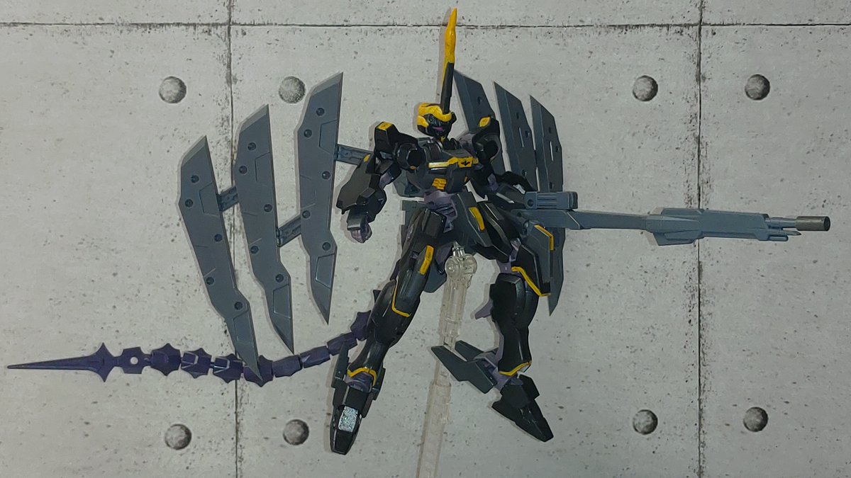 noriyamad's tweet photo. アイギス12周年おめでとうございます。
今年もプラモでロボ立体化にて参戦します。
夏頃にひっそり参戦のサポートユニット『ジャバウォック』です。
限定ミッションのゴールド以下編成任務にて
脇道での狙撃担当として重宝してます。
#アイギス12周年アートコン https://t.co/ggxxSJTTRN