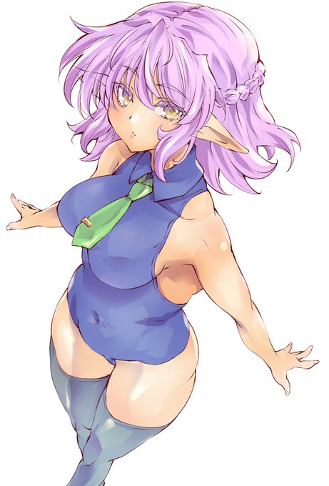 適当デザインのエルフさん 