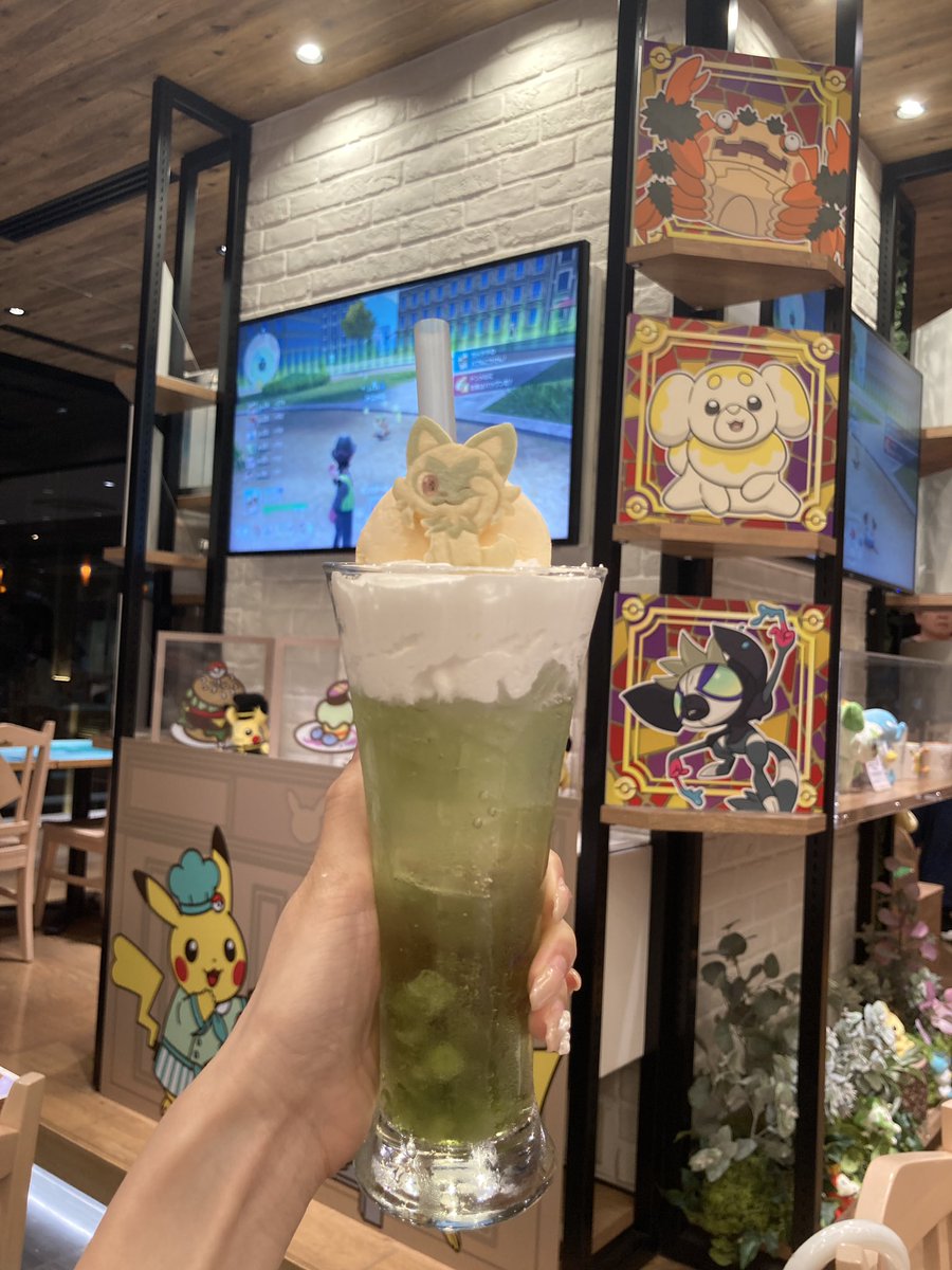 念願のポケモンカフェ☕𓈒𓏸︎︎︎︎⚡️