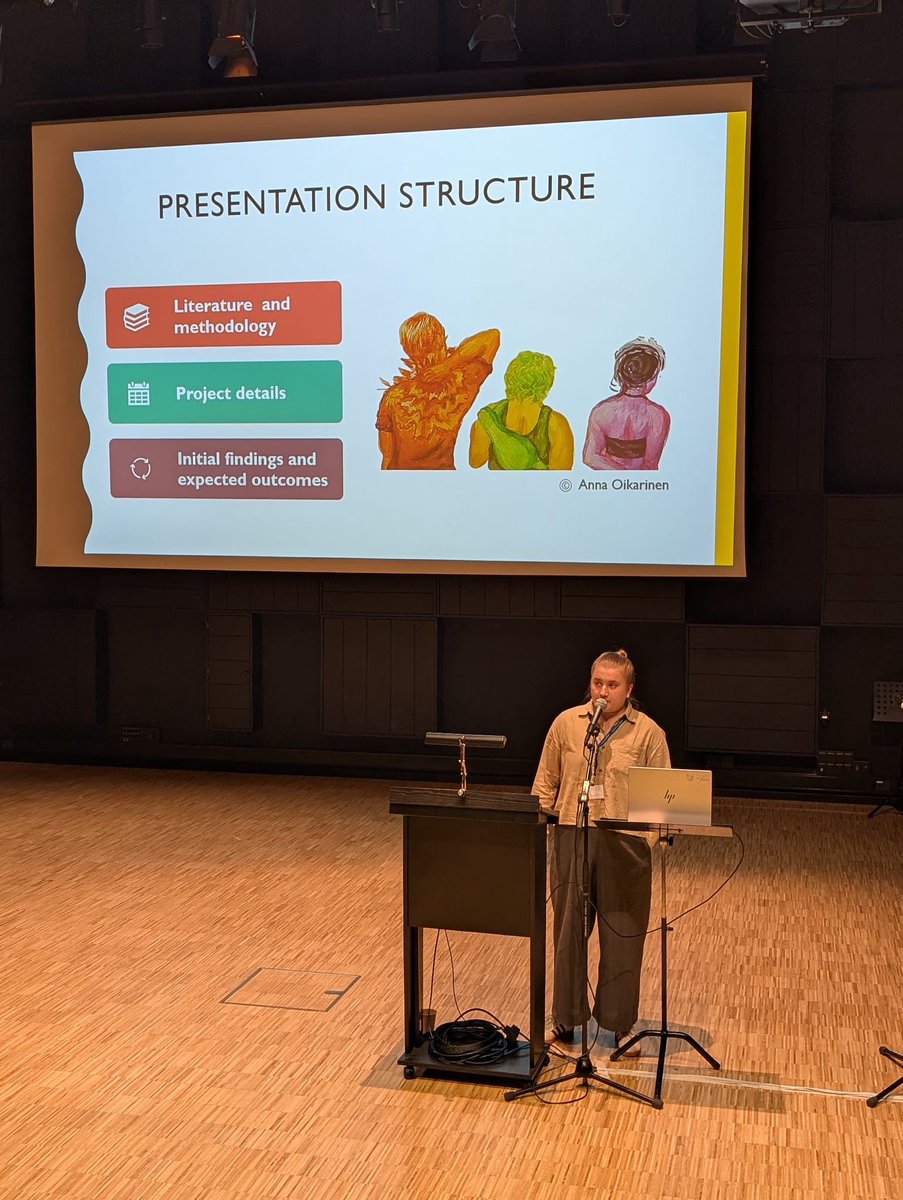 Dr. Christine Guptill (she/her) (@healthmusicperf) on Twitter photo So proud to co-supervise Mona Oikarinen, <a href="/UWAMusic/">UWAMusic</a> PhD student, w Suzanne Wijsman. Mona is presenting findings from my <a href="/SSHRC_CRSH/">SSHRC</a> grant @ 5th Musicians’ Health &Performance Nordic Conference in Odense DK. 🤩 (artwork by Mona’s sister, Anna!)
<a href="/uOttawaHealthSc/">uOttawa Sciences de la santé | Health Sciences</a> <a href="/UniSouthDenmark/">Uni Southern Denmark</a> So proud to co-supervise Mona Oikarinen, <a href="/UWAMusic/">UWAMusic</a> PhD student, w Suzanne Wijsman. Mona is presenting findings from my <a href="/SSHRC_CRSH/">SSHRC</a> grant @ 5th Musicians’ Health &Performance Nordic Conference in Odense DK. 🤩 (artwork by Mona’s sister, Anna!)
<a href="/uOttawaHealthSc/">uOttawa Sciences de la santé | Health Sciences</a> <a href="/UniSouthDenmark/">Uni Southern Denmark</a>