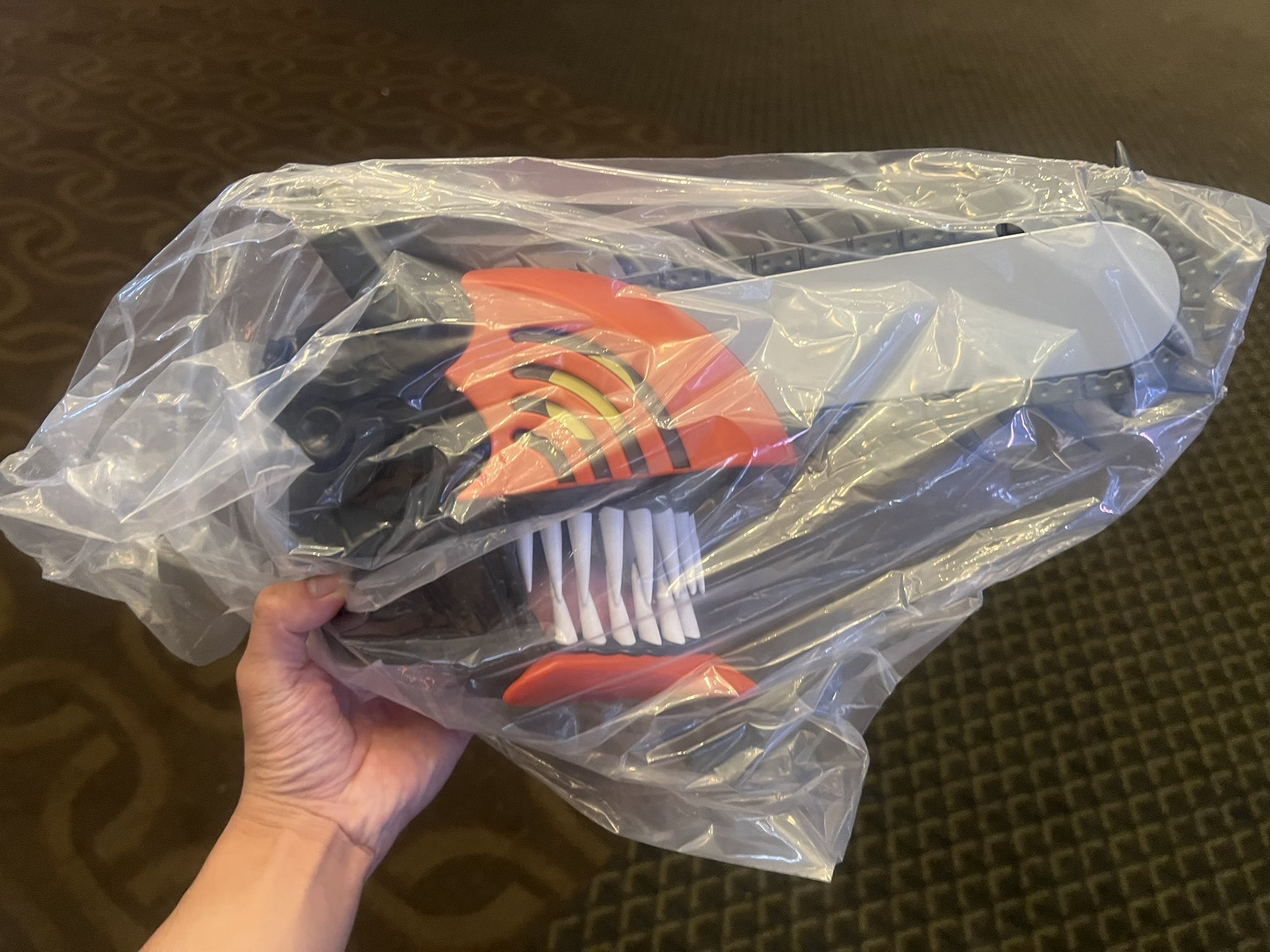 劇場版　チェンソーマン　レゼ編　レプリカヘッドケース　ポップコーンボックス　1個 劇場版チェンソーマン映画レゼ編レプリカヘッドケース米津玄師