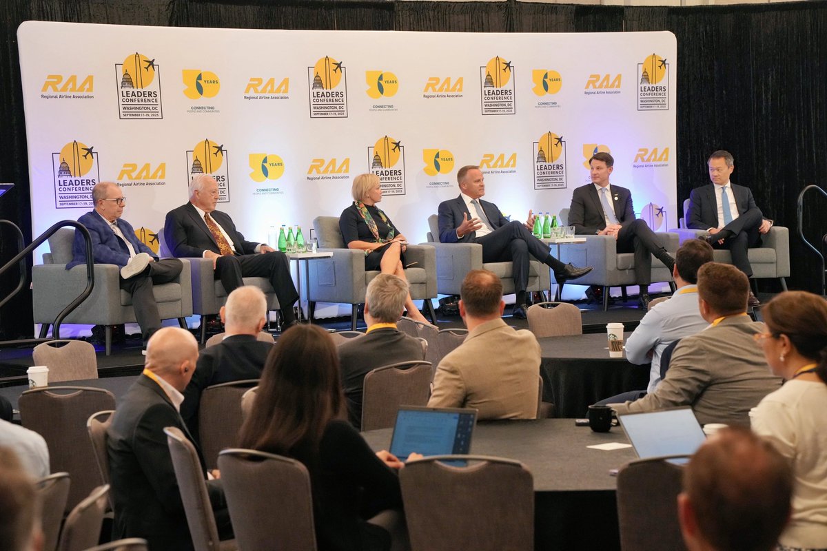 #RAALeadersConference On stage, CEO PANEL: The State of the United States NAS: Bold Thinking on Problems and Solutions ATC