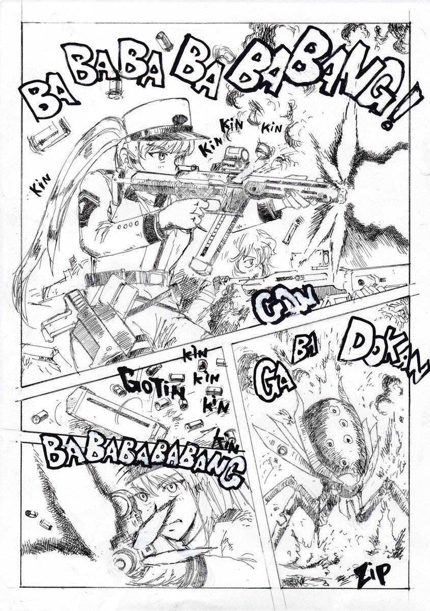 ogirin_0808's tweet image. 戦闘中のトライアングル部隊
※2年前のイラスト
Triangle Squad in battle.
*This work was created two years ago.
#NIKKE 
#Yulha
#Triangle 
#NIKKE_Weapon