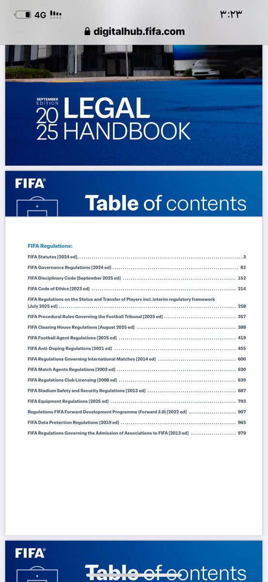 🚨🆕فسخ العقد بسبب مشروع التحديث الجديدFIFA⚖️

📌التعريف 
🫵السبب المشروع هو أي ظرف يجعل من غير الممكن، بشكل معقول وبحسن نية، أن تستمر العلاقة التعاقدية بين الطرفين (نادي او لاعب).

📌يعني أن اللاعب أو النادي ما يقدر يجبر الطرف الآخر على الاستمرار في العقد إذا وُجدت ظروف قوية