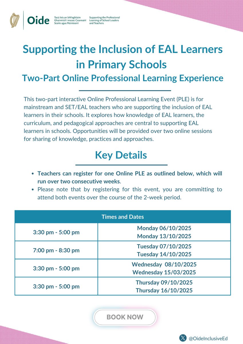 Oide Primary Inclusive Education tweet media