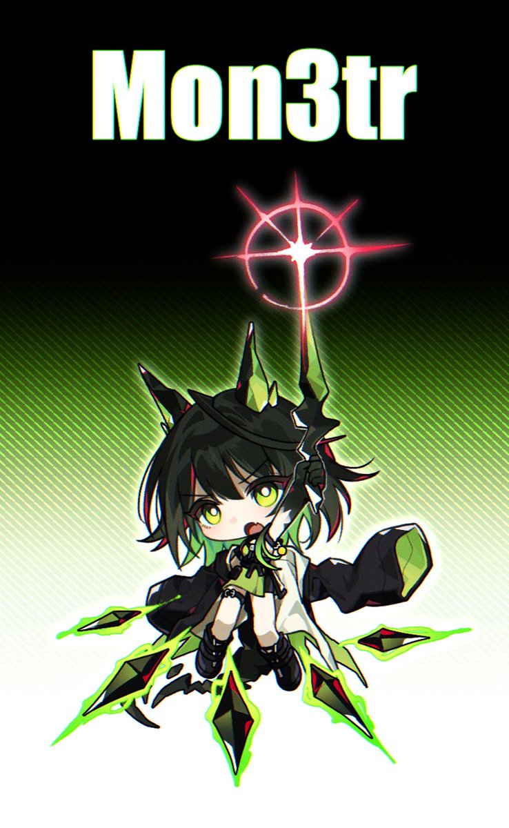 #アークナイツ 
Mon3tr