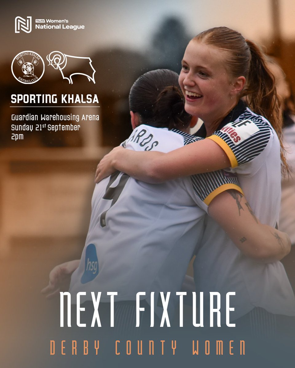 Back out on the road this Sunday. 💪

🆚 <a href="/khalsawomen/">Sporting Khalsa Women</a> 
📍 Guardian Warehousing Arena, WV13 3BB