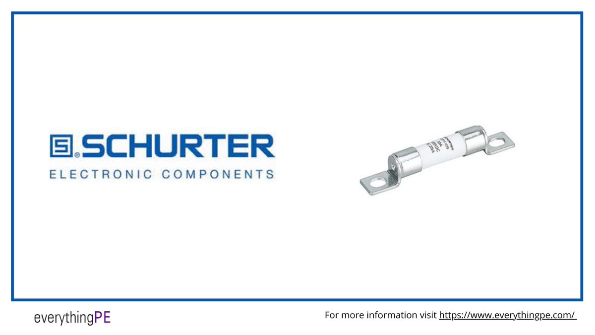 everything_PE_'s tweet image. Schurter&apos;s 25 A Electric Vehicle Fuse

Learn more: ow.ly/hxwl50WYP28

#schurter #EVfuse #highvoltageprotection #powerelectronics #energy #automotive