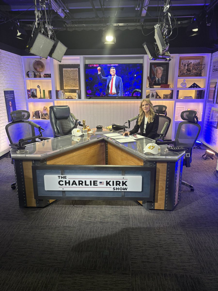 Andrew Kolvet (@andrewksway) on Twitter photo The great Megyn Kelly, and Charlie’s dear friend, is hosting The Charlie Kirk Show today.
We will be making a major announcement at 12pm ET. Tune in!
<a href="/megynkelly/">Megyn Kelly</a> The great Megyn Kelly, and Charlie’s dear friend, is hosting The Charlie Kirk Show today.
We will be making a major announcement at 12pm ET. Tune in!
<a href="/megynkelly/">Megyn Kelly</a>