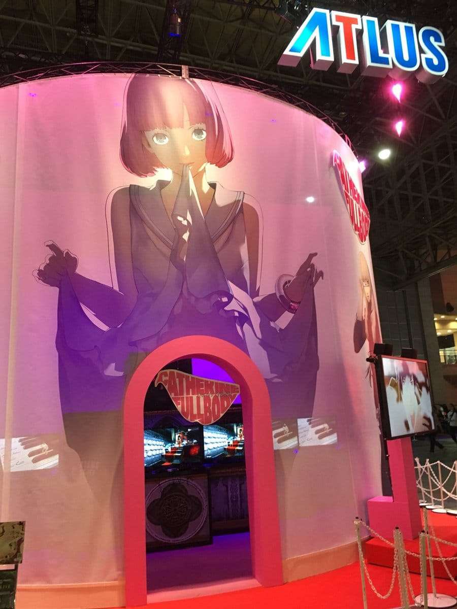 SMTNetwork's tweet image. No booth will ever be better than Atlus at TGS 2018