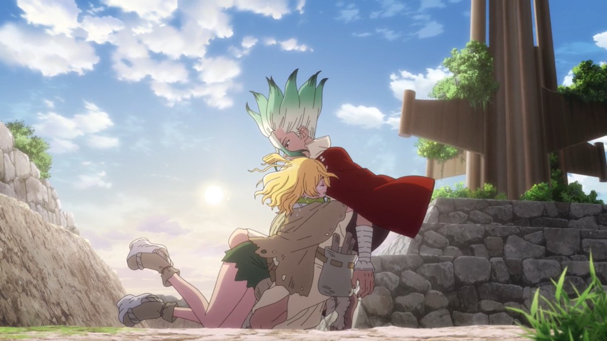 dr. stone has been on a generational run of episodes. oh my fucking god