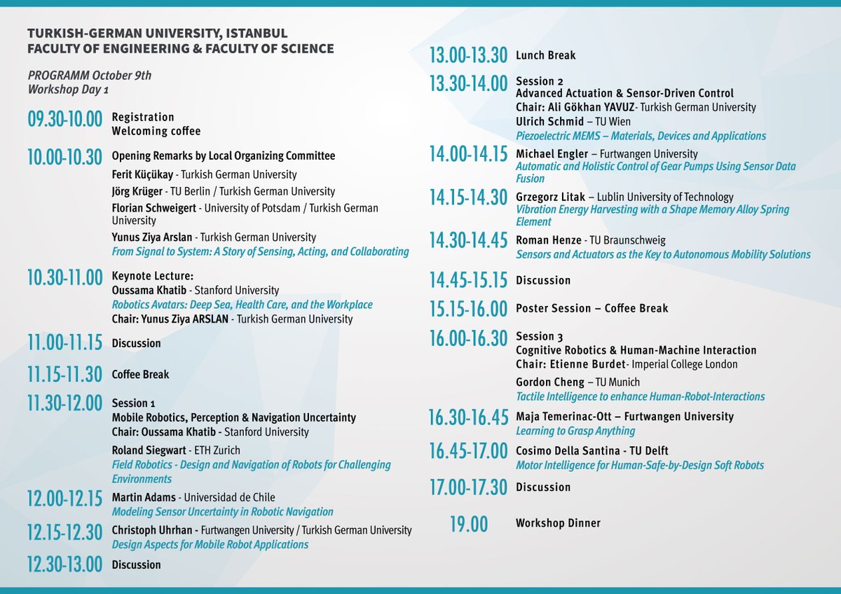 tauedutrde's tweet photo. 🔷 Üniversitemiz Fen Fakültesi ve Mühendislik Fakültesi tarafından düzenlenen ve 9-10 Ekim 2025 tarihlerinde gerçekleşecek "Leverage of IT for Engineering and Science 2025 (LITES)" çalıştayının ayrıntılı program akışını tüm ilgililere sunarız.🔷

#türkalmanüniversitesi https://t.co/ObOozKDaeR