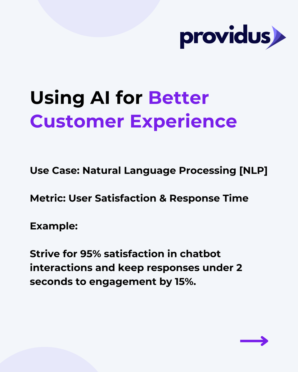 Providustechllc's tweet photo. Many businesses jump into AI without a plan, which leads to missed opportunities.

AI isn’t random.   

It should solve specific problems with clear goals.  

Start with: use case → metric → target.  

Follow us for insights &amp; news. 

#providus #aiforbusiness #futureofwork https://t.co/7nJnSzof4P