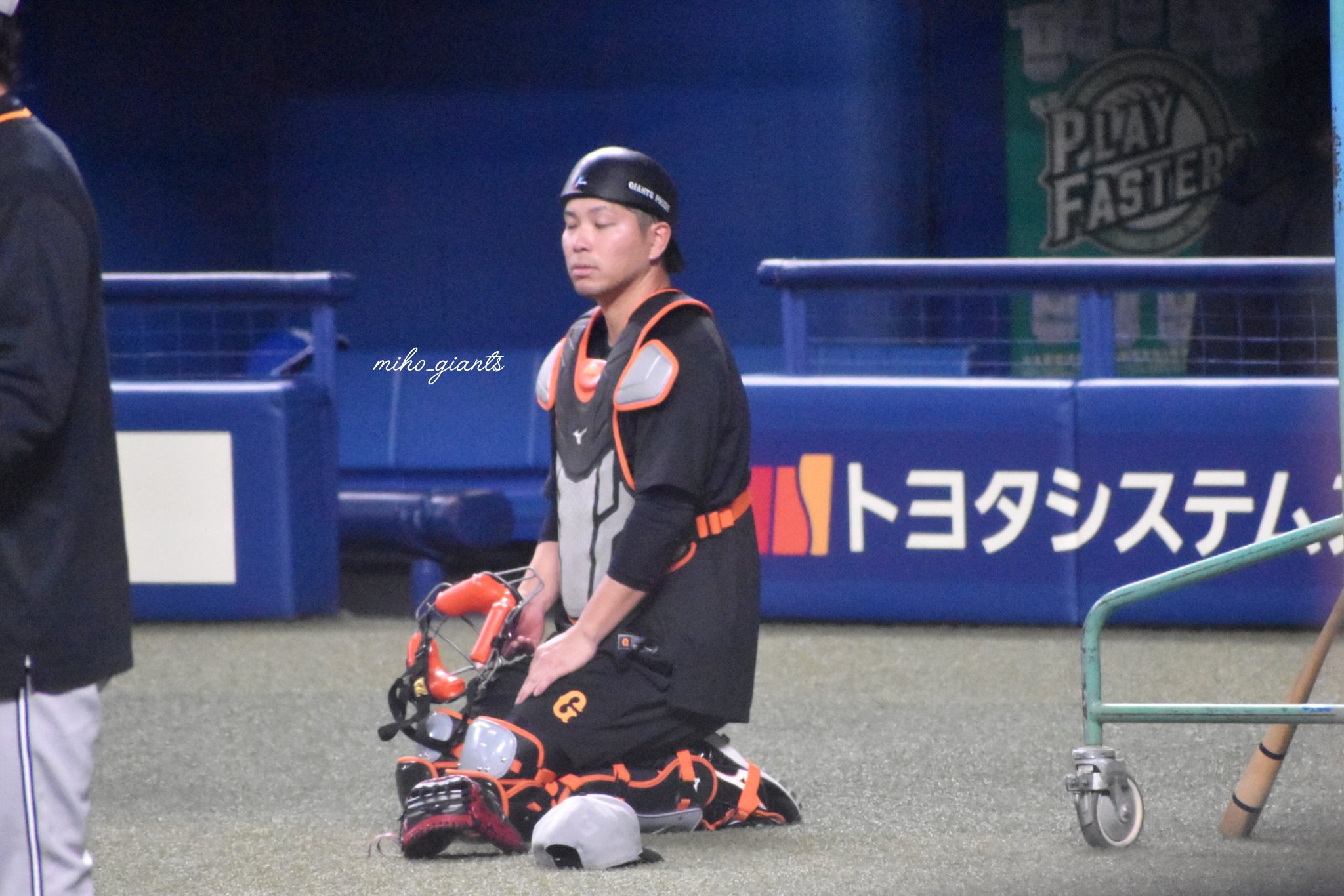 大城卓三　読売ジャイアンツ　ネオン　ミラー　15×12センチ miho_giants on X: 