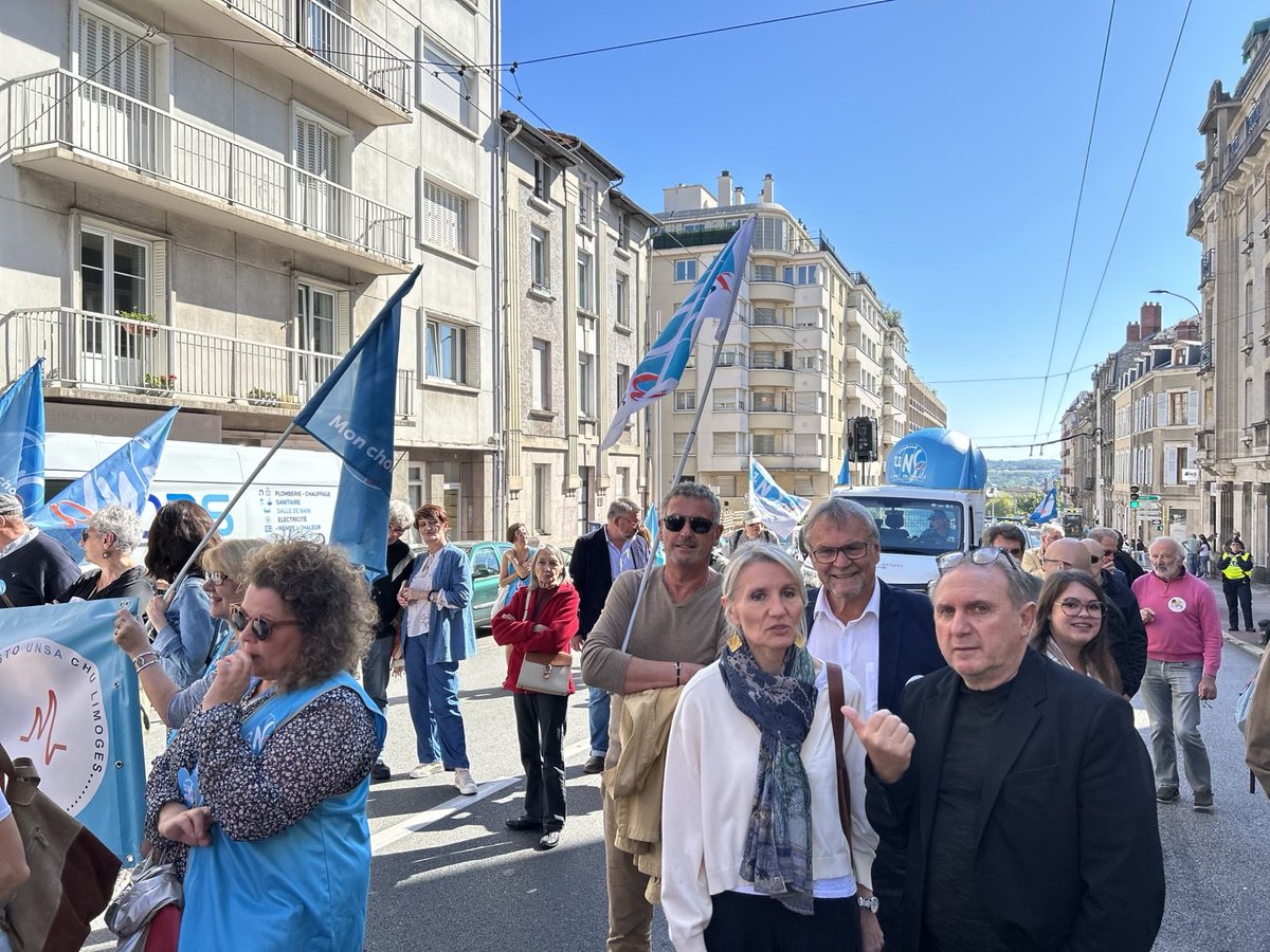 IsabelleBrique2's tweet image. Nous étions très nombreux ce matin dans les rues de #Limoges pour défendre les droits des travailleurs, les services publics et les retraites.
Un changement de cap est indispensable. Maintenant !
@partisocialiste @psHauteVienne @senateursPS
