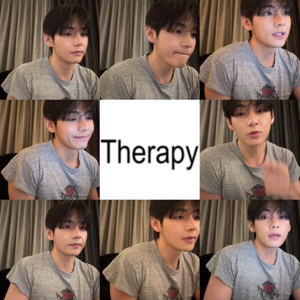 Army therapy #taehyung