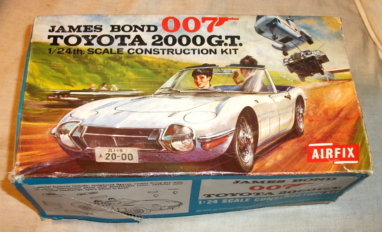 AIRFIX　トヨタ　2000GT　プラモデル 1/25 AIRFIX/mpc TOYOTA 2000GT製作開始 - sportscar graphic