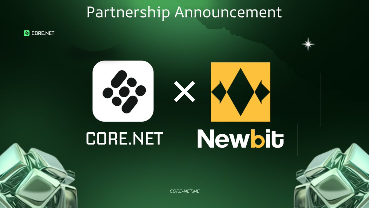 CoreNet_Coin's tweet image. 🚀 Partnership Announcement 🚀

We’re thrilled to partner with @NewBitex, a global compliance digital asset exchange with 1M+ users, $100M in strategic investment, and a rapidly expanding ecosystem. 🌍

This collaboration combines:
🟢 CoreNet’s decentralized AI access &amp;amp;…