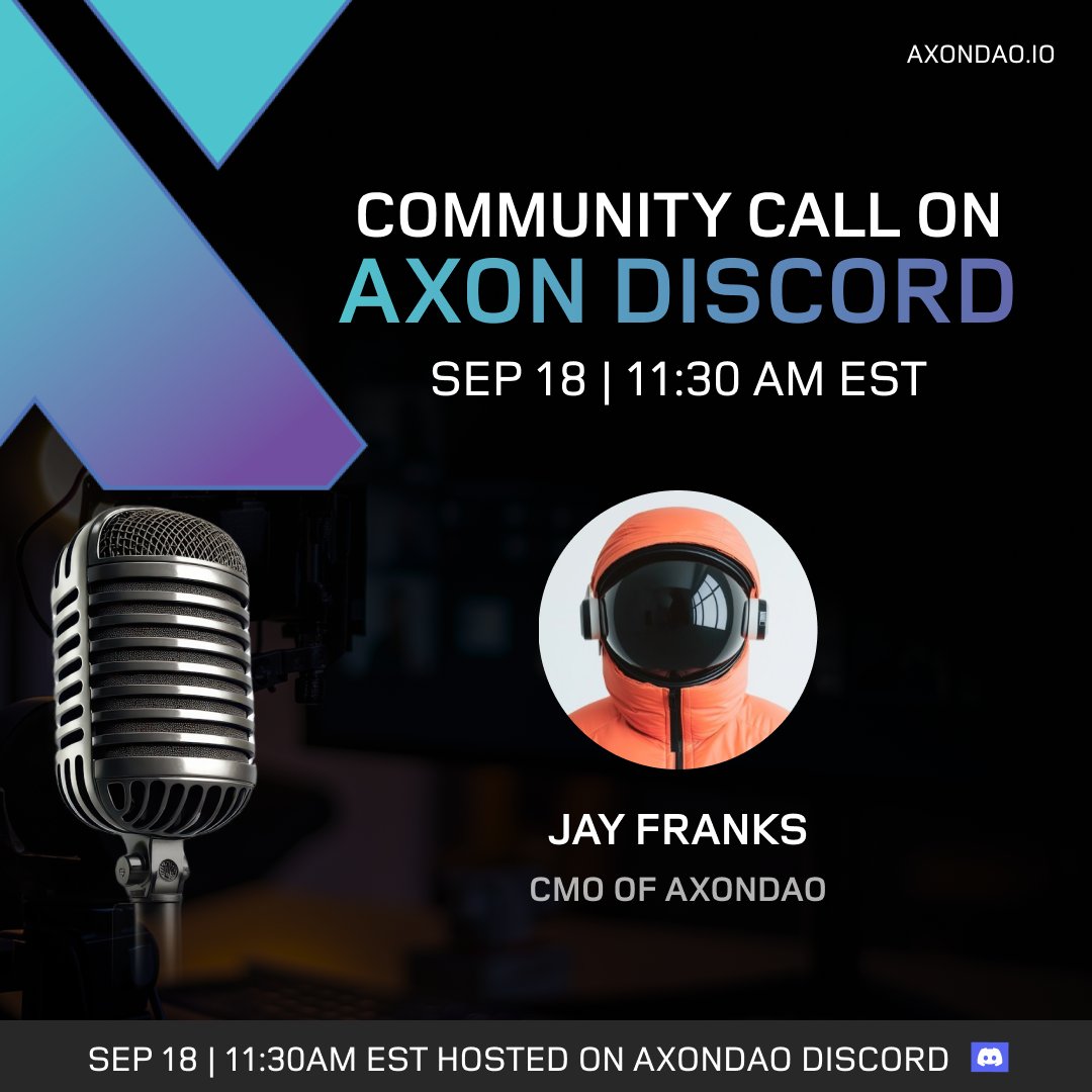We’re Live TODAY!

We’re moving faster than ever, and today’s Community Call brings alpha, key updates, and a first look at the campaign that puts our community in the driver’s seat.

👤 Host: <a href="/jay_franks91/">Jay Franks</a> 
🗓️ Today, Sept 18
🕒 11:30 AM ET
📍 Discord Events
🔔 Join here: