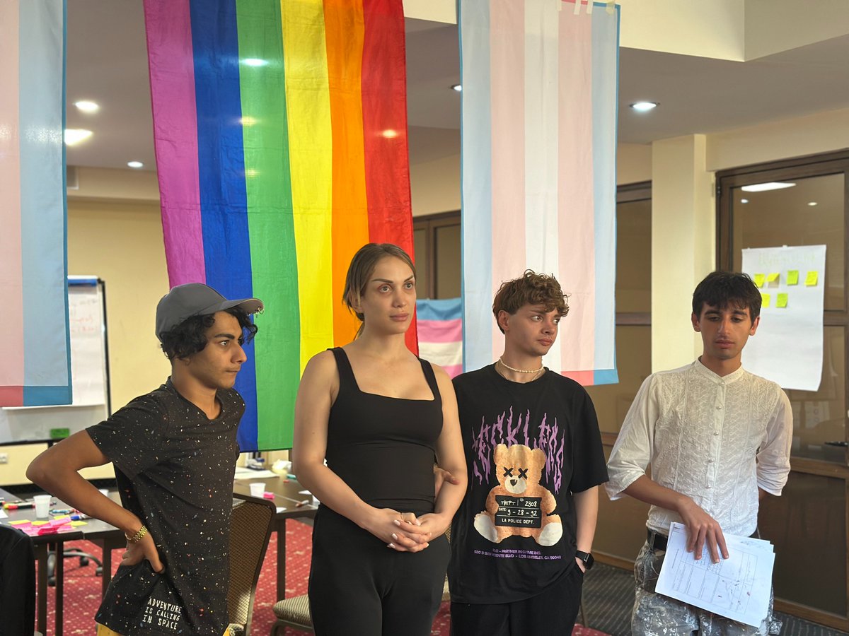 RightSideNgo's tweet image. Right Side NGO organized an educational meeting aimed at providing beginner LGBTIQ+ influencers with the necessary knowledge and tools to make community stories heard, increase visibility in the public sphere.
@OutrightIntl
surl.li/uzwgth