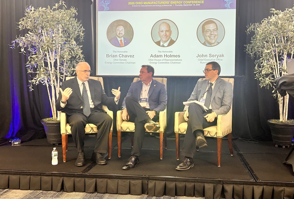 Gaining valuable insights on Ohio’s competitive energy environment at the Ohio Manufacturers’ Energy Conference ⁦<a href="/OHIOMFG/">The Ohio Manufacturers' Association</a>⁩