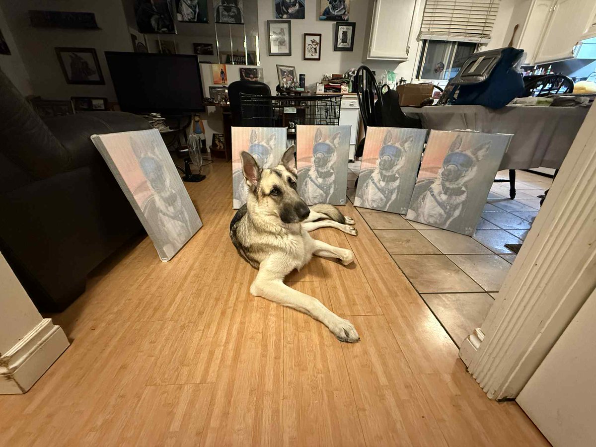 Limited edition prints #1 - #5 have landed with Sam Langford in Fort McMurray. <a href="/FMSPCA/">Fort McMurray SPCA</a> #ymm