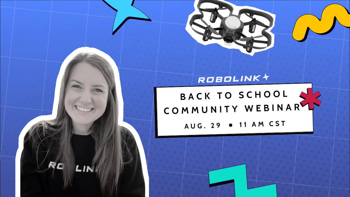 Robolinkinc's tweet image. We've got a lot going on with Robolink, and we'd love to share it with you! Check out this recording from last week's webinar, where we shared recent releases, like the position function and upcoming releases, like our new lesson portal! Check it out here: buff.ly/kKWTgCr