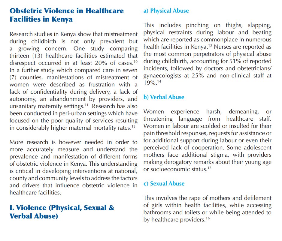 Obstetric violence takes many forms—physical, verbal, sexual abuse, neglect, or denial of care. It strips women of dignity during one of their most vulnerable moments. 
#EndObstetricViolenceKE

Litigating OV: kelinkenya.org/wp-content/upl…

<a href="/AYARHEP_KENYA/">AYARHEP-KENYA</a>
<a href="/MachoziYaMwisho/">Machozi Ya Mwisho Initiative</a>
<a href="/gordon_osen/">Osen</a>