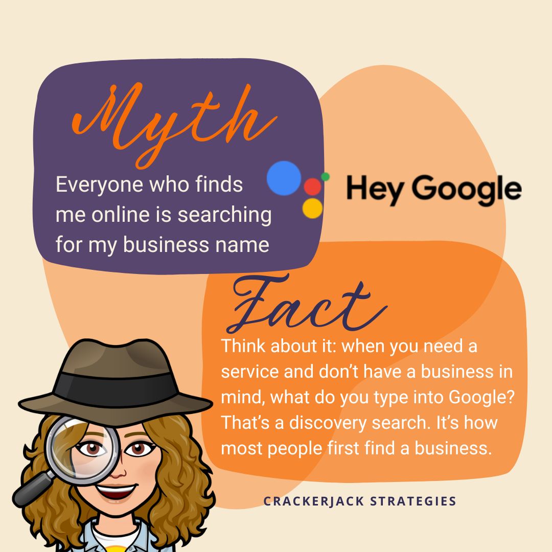 CrackerjackStr's tweet image. Most people don’t know you yet. They’re typing things like:
🔍 “medspa near me”
🔍 “best divorce coach in SLO”
Not your business name.

Have questions? Let&apos;s connect for a consultation.

#MapPackMatters #DiscoverySearch #LocalSEO #GoogleBusinessProfile #CrackerjackStrategies