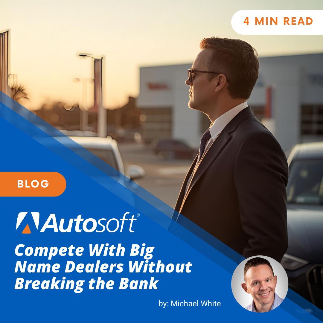 AutosoftDMS's tweet image. Tired of competing with the big guys who have unlimited budgets? You don’t need their budget to stay competitive. What matters is having the right tools to manage your dealership efficiently.

Autosoft DMS gives you what you actually need to compete. 

hubs.li/Q03JQ_8J0