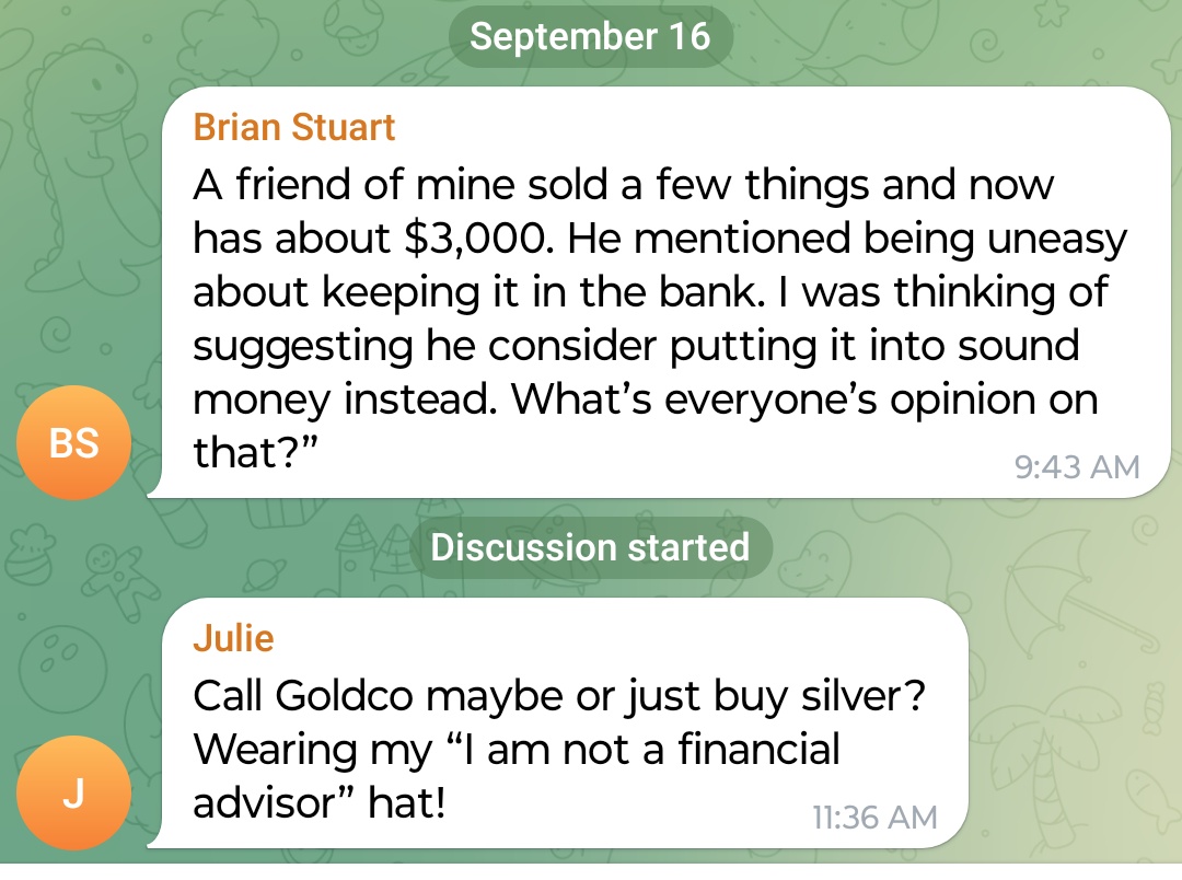 I know #goldco isn't interested in $3000. #7kmetals would be.

These people are insane. Want silver? Go to the local dealer.