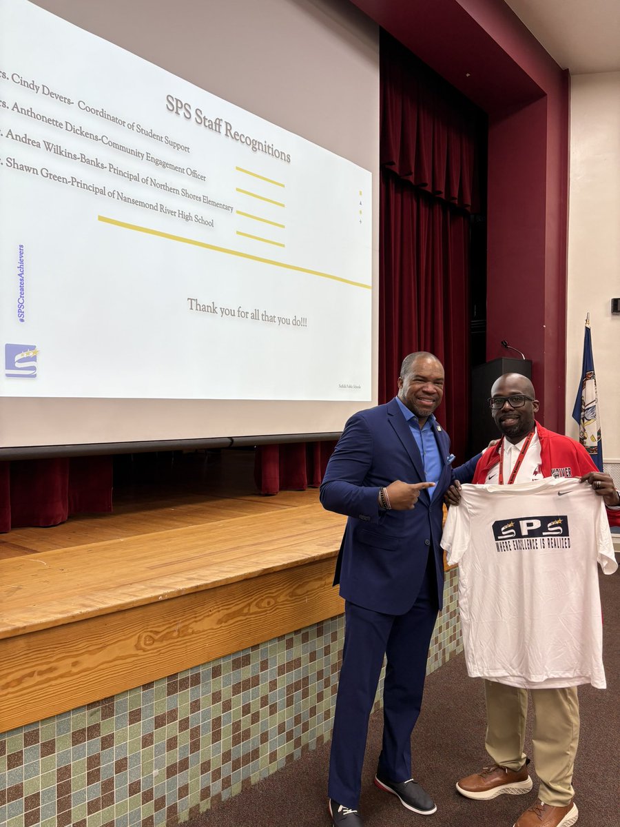 drjbg3's tweet image. Congratulations to our SPS Leaders who were recognized for their dedication and hard work for @SufVAschools: Mrs. Cindy Devers, Mrs. Anthonette Dickens, Dr. Andrea Wilkins-Banks, and Dr. Shawn Green. This is what excellent leadership looks like!!! #WhereExcellenceIsRealized 👏🏾