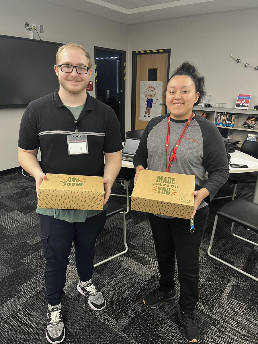 We celebrated Johnathan Heatherman &amp; Jennifer Monsivais for National IT Professionals Day. They are the best around!!! Thanks for all you do for our Panther family!