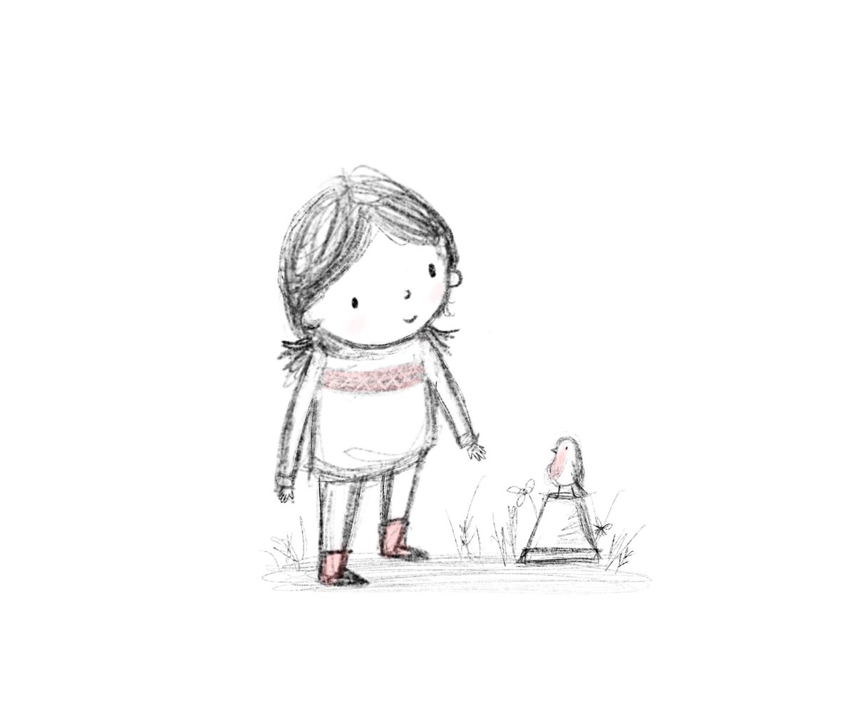 Going to colour in these two little Robins later.