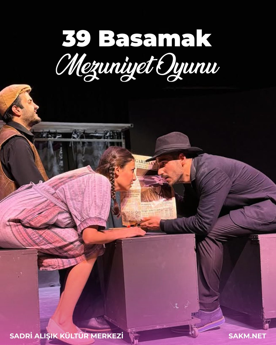 ‘’39 Basamak’’ Mezuniyet Oyunu!🎭 

#mezuniyetoyunu