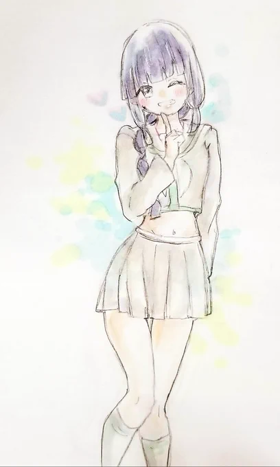 #艦これ版深夜の真剣お絵描き60分一本勝負 #艦これ版真剣お絵描き60分一本勝負_20250918