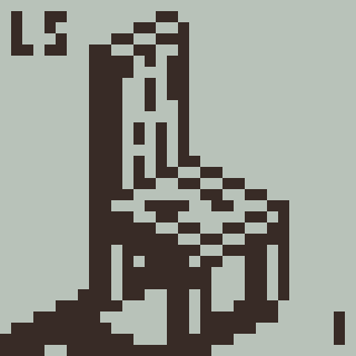 LoadingScreenTM's tweet photo. 1 bit pixel daily
Wooden Chair ๐ช
32x32px
#pixelart #pixeldaily #1bit https://t.co/As48TTywgU